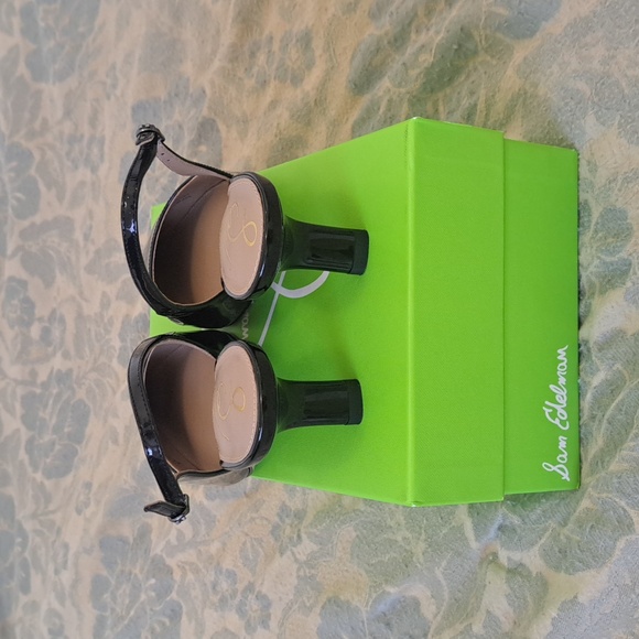 NWB Sam Edelman Luxurious kitten heel strappy shoes 7 medium - Picture 4 of 8